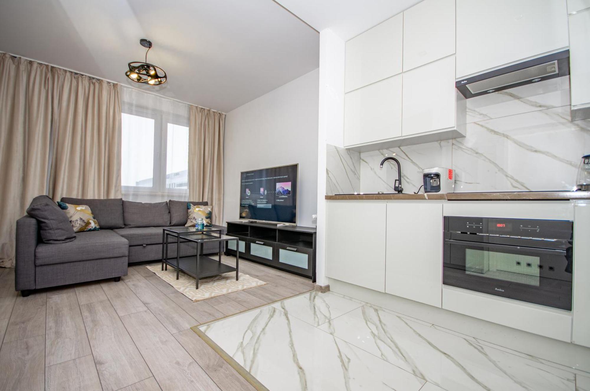 Inpoint Zablocie Modern Apartments For Work&Travel Krakkó Kültér fotó