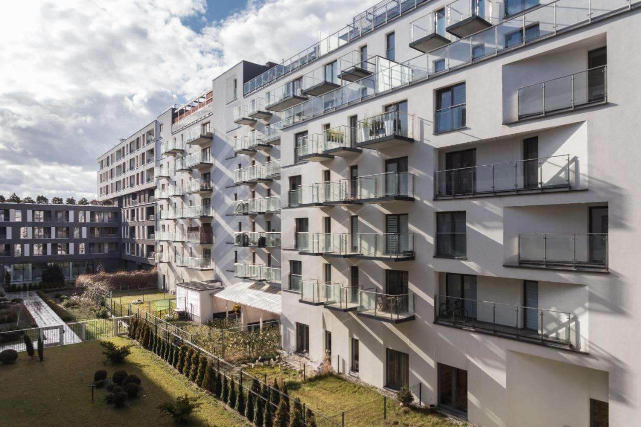 Inpoint Zablocie Modern Apartments For Work&Travel Krakkó Kültér fotó